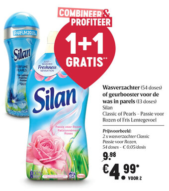 Delhaize Wasverzachter of geurbooster voor de was in parels aanbieding