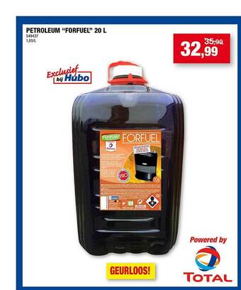Hubo Petroleum Forfuel 20 L aanbieding