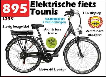 iTEK Elektrische Fiets Tounis aanbieding