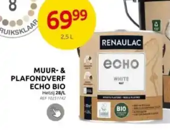 Brico MUUR & PLAFONDVERF ECHO BIO aanbieding