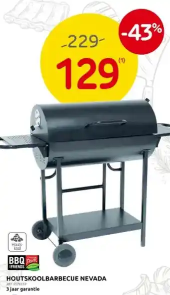 Brico HOUTSKOOLBARBECUE NEVADA aanbieding