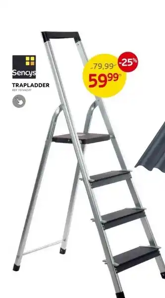 Brico TRAPLADDER aanbieding