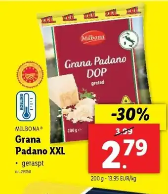 Lidl Grana Padano XXL aanbieding