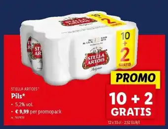 Lidl Pils aanbieding