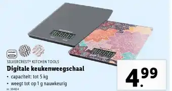 Lidl Digitale keukenweegschaal aanbieding