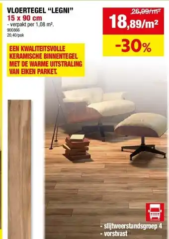 Hubo VLOERTEGEL “LEGNI” aanbieding