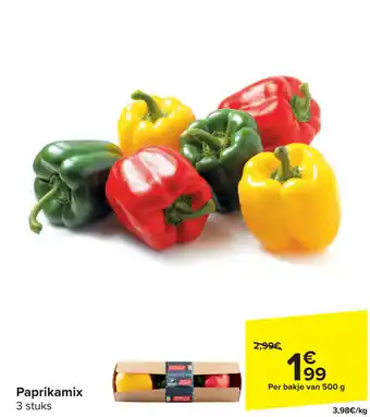 Carrefour Market Paprikamix aanbieding