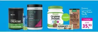 Holland & Barrett Purasana Prijsvoorbeeld: Whey Protein Vanille aanbieding