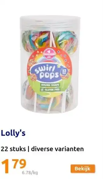 Action Lolly's aanbieding