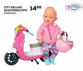 Supra Bazar City deluxe scooteroutfit aanbieding
