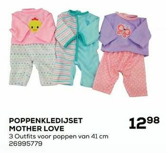 Supra Bazar Poppenkledijset mother love aanbieding