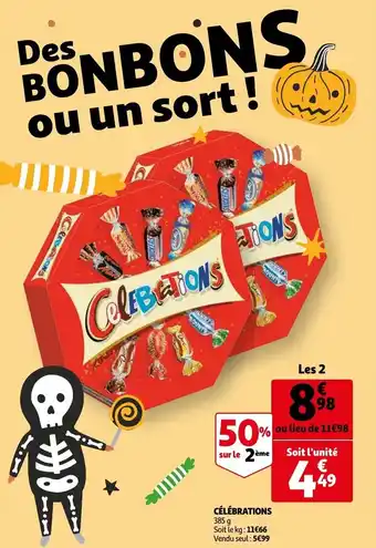 Auchan Celebrations 2*385g aanbieding