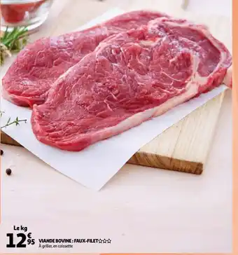Auchan Viande Bovine Faux-Filet 1kg aanbieding