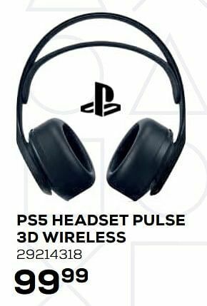 Supra Bazar Ps5 headset pulse 3d wireless aanbieding