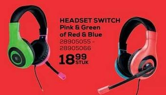 Supra Bazar Headset switch aanbieding