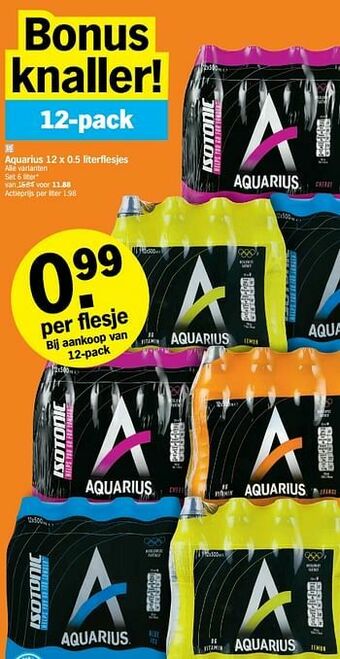 Albert Heijn Aquarius aanbieding