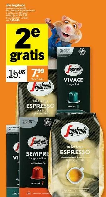 Albert Heijn Selezione espresso bonen aanbieding