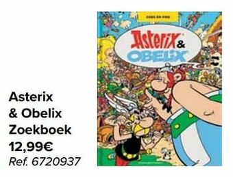 Carrefour Asterix + obelix zoekboek aanbieding