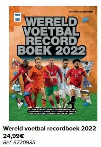 Wereld voetbal recordboek 2022
