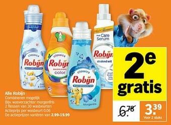 Albert Heijn Wasverzachter morgenfris aanbieding