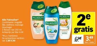 Albert Heijn Wellness massage douchegel aanbieding