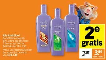 Albert Heijn Iedere dag shampoo aanbieding