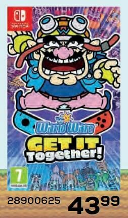 Supra Bazar Nintendo switch wario ware get it together! aanbieding
