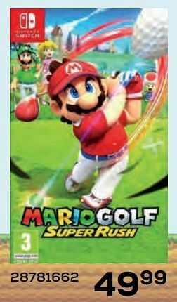 Nintendo switch mariogolf super rush