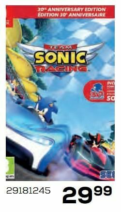 Nintendo switch sonic racing