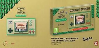 Game + watch console the legend of zelda