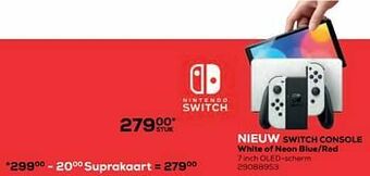 Supra Bazar Nieuw switch console aanbieding
