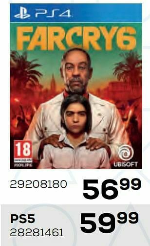 Supra Bazar Farcry6 ps4 aanbieding
