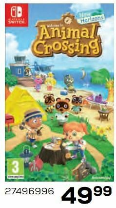 Supra Bazar Nintendo switch animal crossing aanbieding