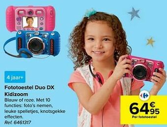 Fototoestel duo dx kidizoom