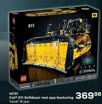 42131 cat d11 bulldozer met app-besturing