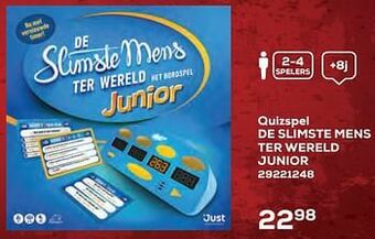 Quizspel de slimste mens ter wereld junior