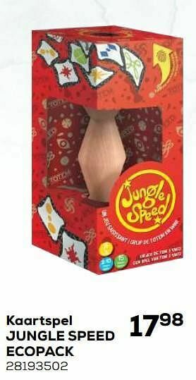 Supra Bazar Kaartspel jungle speed ecopack aanbieding