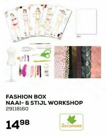 Fashion box naai- + stijl workshop