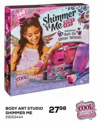 Body art studio shimmer me