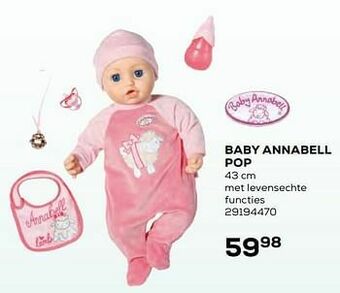 Baby annabell pop