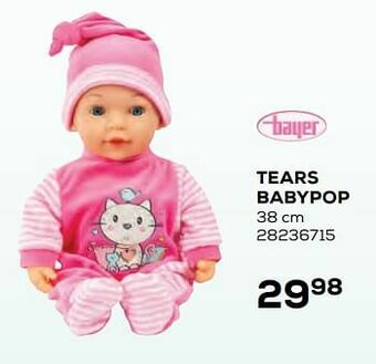 Supra Bazar Tears babypop aanbieding