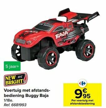 Carrefour Voertuig met afstandsbediening buggy baja aanbieding