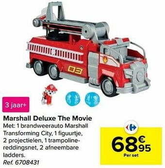 Carrefour Marshall deluxe the movie aanbieding