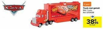 Truck met geluid
