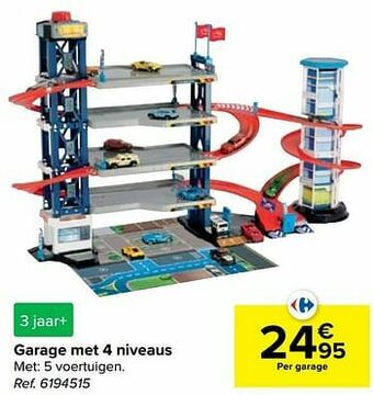 Garage met 4 niveaus