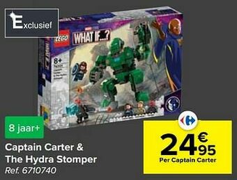 Carrefour Captain carter + the hydra stomper aanbieding