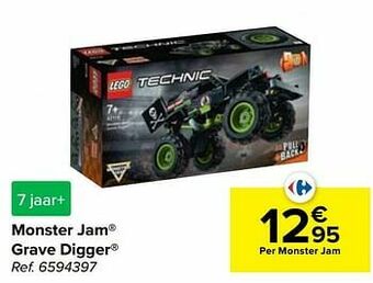 Carrefour Monster jam grave digger aanbieding