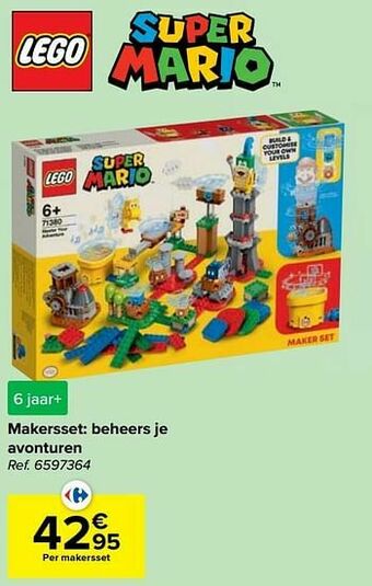 Makersset: beheers je avonturen