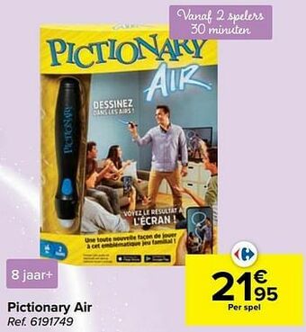 Carrefour Pictionary air aanbieding