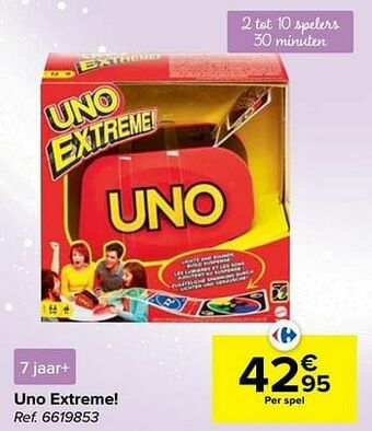 Carrefour Uno extreme! aanbieding